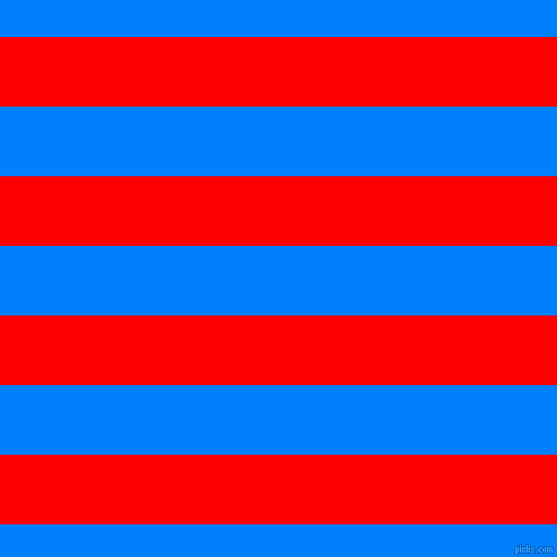 horizontal lines stripes, 64 pixel line width, 64 pixel line spacing, Red and Dodger Blue horizontal lines and stripes seamless tileable