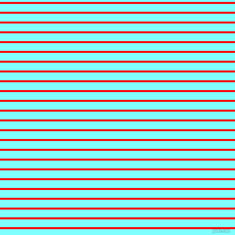 horizontal lines stripes, 4 pixel line width, 16 pixel line spacing, Red and Electric Blue horizontal lines and stripes seamless tileable