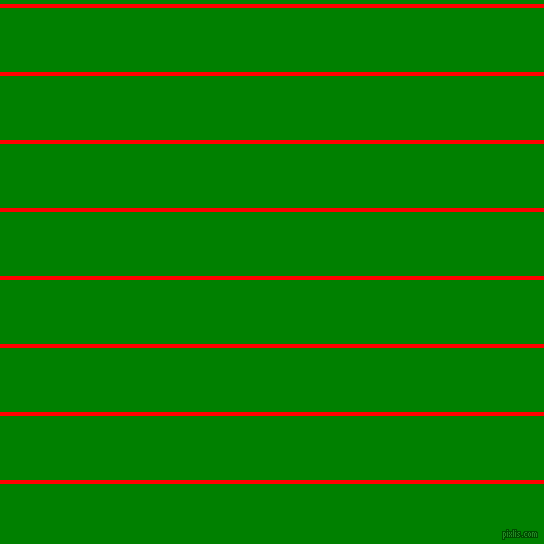 horizontal lines stripes, 4 pixel line width, 64 pixel line spacing, Red and Green horizontal lines and stripes seamless tileable