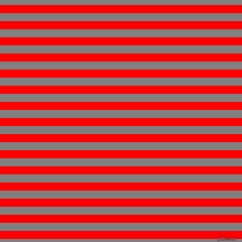 horizontal lines stripes, 16 pixel line width, 16 pixel line spacing, Red and Grey horizontal lines and stripes seamless tileable