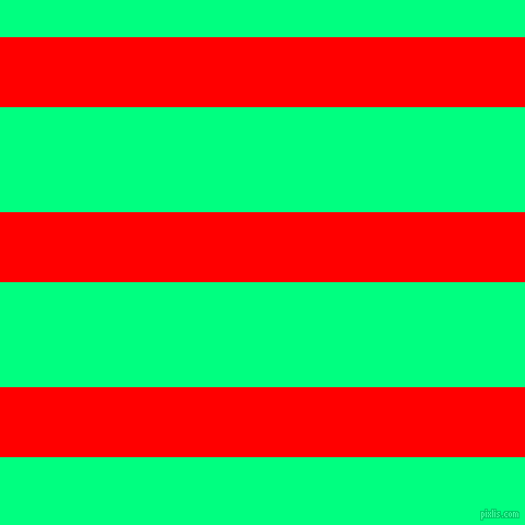 horizontal lines stripes, 64 pixel line width, 96 pixel line spacing, Red and Spring Green horizontal lines and stripes seamless tileable