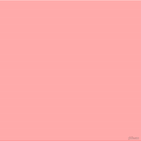 horizontal lines stripes, 1 pixel line width, 2 pixel line spacing, Red and White horizontal lines and stripes seamless tileable