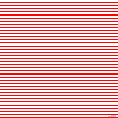 horizontal lines stripes, 2 pixel line width, 4 pixel line spacing, Red and White horizontal lines and stripes seamless tileable