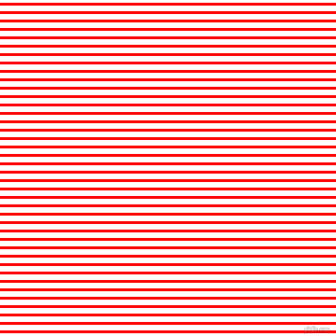 horizontal lines stripes, 4 pixel line width, 8 pixel line spacing, Red and White horizontal lines and stripes seamless tileable