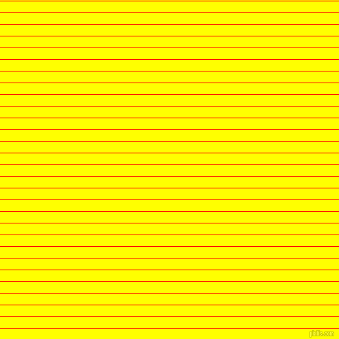horizontal lines stripes, 1 pixel line width, 16 pixel line spacing, Red and Yellow horizontal lines and stripes seamless tileable