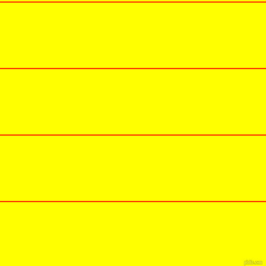 horizontal lines stripes, 2 pixel line width, 128 pixel line spacing, Red and Yellow horizontal lines and stripes seamless tileable