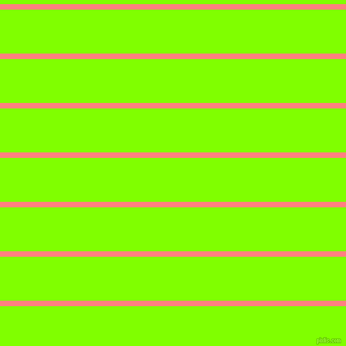 horizontal lines stripes, 8 pixel line width, 64 pixel line spacing, Salmon and Chartreuse horizontal lines and stripes seamless tileable