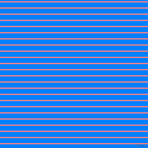 horizontal lines stripes, 4 pixel line width, 16 pixel line spacing, Salmon and Dodger Blue horizontal lines and stripes seamless tileable