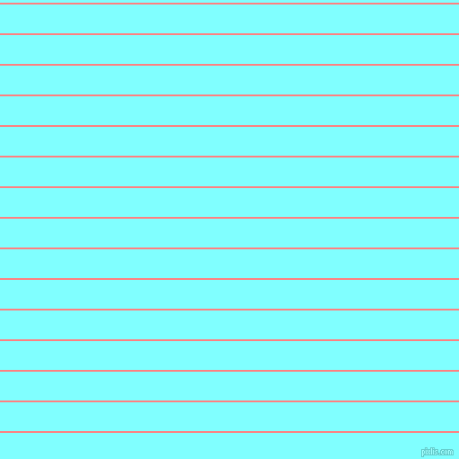 horizontal lines stripes, 2 pixel line width, 32 pixel line spacing, Salmon and Electric Blue horizontal lines and stripes seamless tileable
