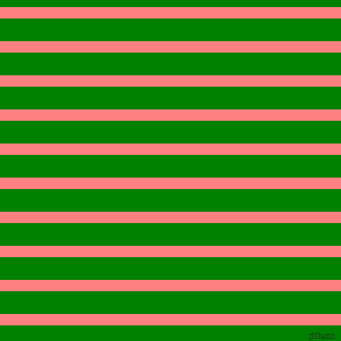 horizontal lines stripes, 16 pixel line width, 32 pixel line spacing, Salmon and Green horizontal lines and stripes seamless tileable