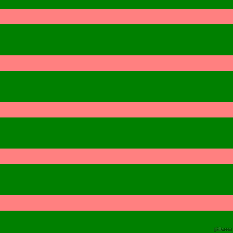 horizontal lines stripes, 32 pixel line width, 64 pixel line spacing, Salmon and Green horizontal lines and stripes seamless tileable
