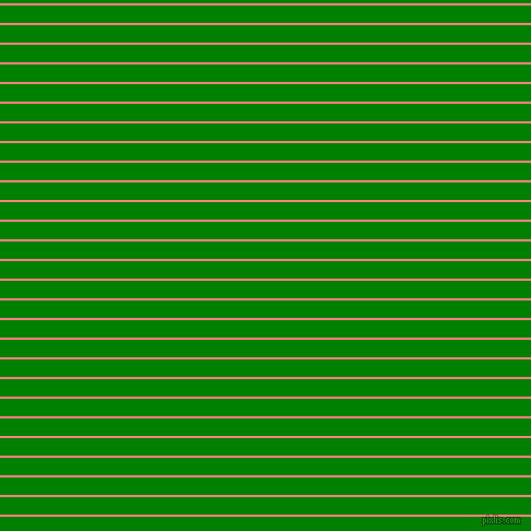 horizontal lines stripes, 2 pixel line width, 16 pixel line spacing, Salmon and Green horizontal lines and stripes seamless tileable