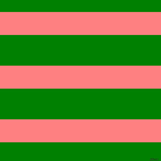horizontal lines stripes, 96 pixel line width, 128 pixel line spacing, Salmon and Green horizontal lines and stripes seamless tileable