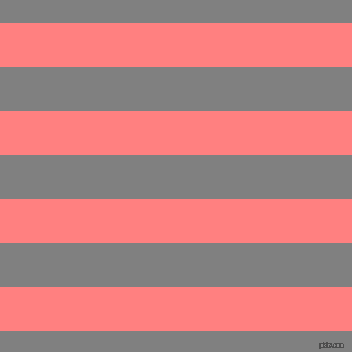 horizontal lines stripes, 64 pixel line width, 64 pixel line spacing, Salmon and Grey horizontal lines and stripes seamless tileable