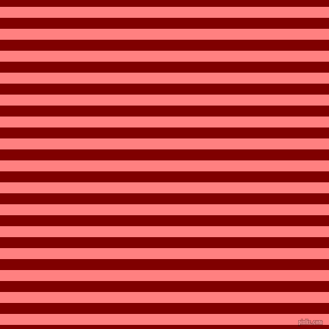 horizontal lines stripes, 16 pixel line width, 16 pixel line spacing, Salmon and Maroon horizontal lines and stripes seamless tileable