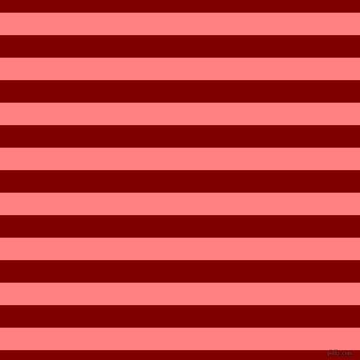 horizontal lines stripes, 32 pixel line width, 32 pixel line spacing, Salmon and Maroon horizontal lines and stripes seamless tileable