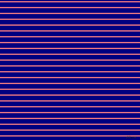 horizontal lines stripes, 4 pixel line width, 16 pixel line spacing, Salmon and Navy horizontal lines and stripes seamless tileable
