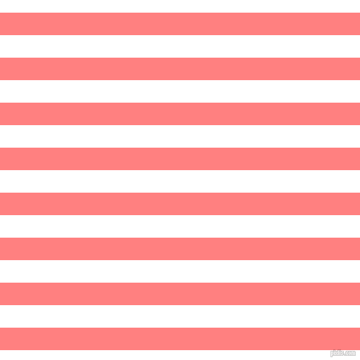 horizontal lines stripes, 32 pixel line width, 32 pixel line spacing, Salmon and White horizontal lines and stripes seamless tileable
