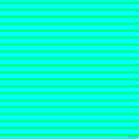 horizontal lines stripes, 8 pixel line width, 16 pixel line spacing, Spring Green and Aqua horizontal lines and stripes seamless tileable