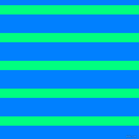 horizontal lines stripes, 32 pixel line width, 64 pixel line spacingSpring Green and Dodger Blue horizontal lines and stripes seamless tileable