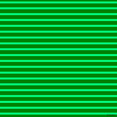 horizontal lines stripes, 8 pixel line width, 16 pixel line spacing, Spring Green and Green horizontal lines and stripes seamless tileable