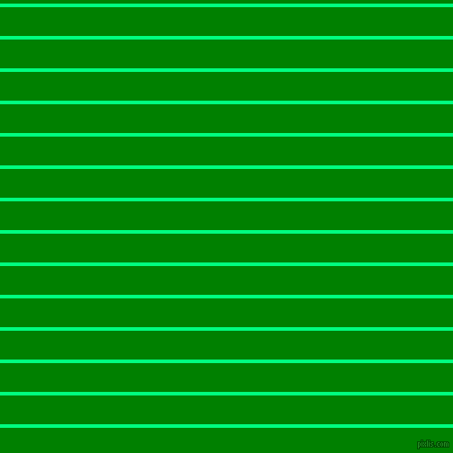 horizontal lines stripes, 4 pixel line width, 32 pixel line spacing, Spring Green and Green horizontal lines and stripes seamless tileable