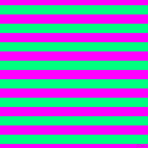 horizontal lines stripes, 32 pixel line width, 32 pixel line spacing, Spring Green and Magenta horizontal lines and stripes seamless tileable