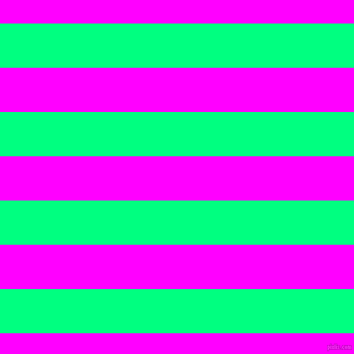 horizontal lines stripes, 64 pixel line width, 64 pixel line spacing, Spring Green and Magenta horizontal lines and stripes seamless tileable
