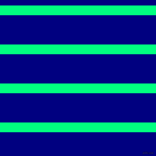 horizontal lines stripes, 32 pixel line width, 96 pixel line spacing, Spring Green and Navy horizontal lines and stripes seamless tileable