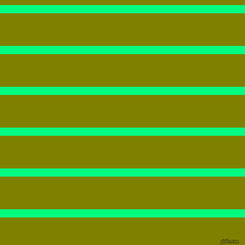 horizontal lines stripes, 16 pixel line width, 64 pixel line spacing, Spring Green and Olive horizontal lines and stripes seamless tileable