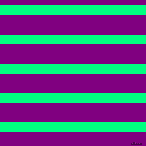 horizontal lines stripes, 32 pixel line width, 64 pixel line spacing, Spring Green and Purple horizontal lines and stripes seamless tileable