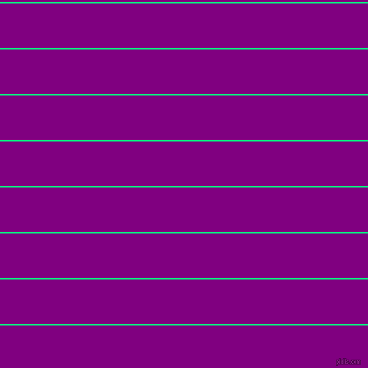 horizontal lines stripes, 2 pixel line width, 64 pixel line spacing, Spring Green and Purple horizontal lines and stripes seamless tileable