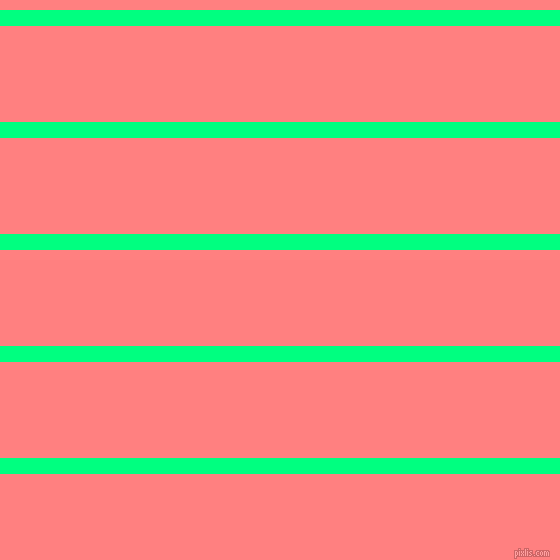 horizontal lines stripes, 16 pixel line width, 96 pixel line spacing, Spring Green and Salmon horizontal lines and stripes seamless tileable
