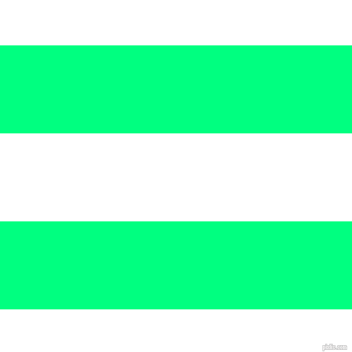 horizontal lines stripes, 128 pixel line width, 128 pixel line spacing, Spring Green and White horizontal lines and stripes seamless tileable