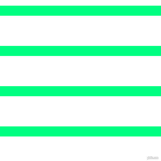 horizontal lines stripes, 32 pixel line width, 96 pixel line spacing, Spring Green and White horizontal lines and stripes seamless tileable