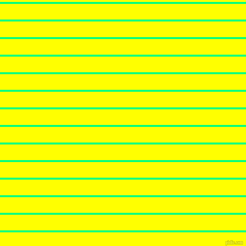 horizontal lines stripes, 4 pixel line width, 32 pixel line spacing, Spring Green and Yellow horizontal lines and stripes seamless tileable