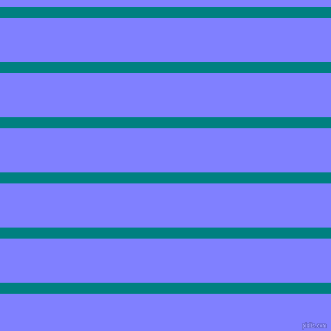 horizontal lines stripes, 16 pixel line width, 64 pixel line spacing, Teal and Light Slate Blue horizontal lines and stripes seamless tileable