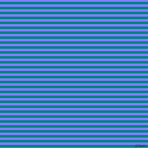 horizontal lines stripes, 8 pixel line width, 8 pixel line spacing, Teal and Light Slate Blue horizontal lines and stripes seamless tileable