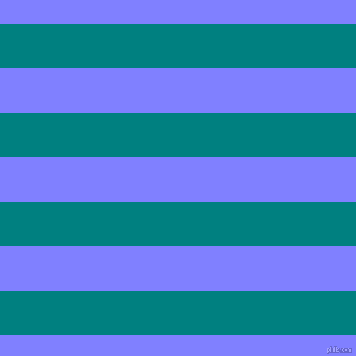 horizontal lines stripes, 64 pixel line width, 64 pixel line spacing, Teal and Light Slate Blue horizontal lines and stripes seamless tileable