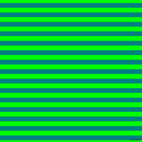 horizontal lines stripes, 16 pixel line width, 16 pixel line spacing, Teal and Lime horizontal lines and stripes seamless tileable