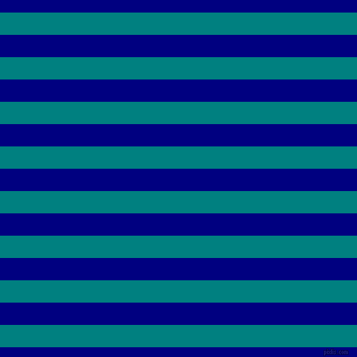 horizontal lines stripes, 32 pixel line width, 32 pixel line spacing, Teal and Navy horizontal lines and stripes seamless tileable