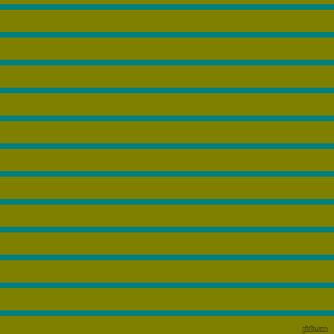 horizontal lines stripes, 8 pixel line width, 32 pixel line spacing, Teal and Olive horizontal lines and stripes seamless tileable