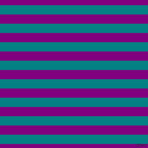 horizontal lines stripes, 32 pixel line width, 32 pixel line spacing, Teal and Purple horizontal lines and stripes seamless tileable