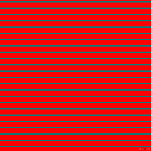horizontal lines stripes, 4 pixel line width, 16 pixel line spacing, Teal and Red horizontal lines and stripes seamless tileable