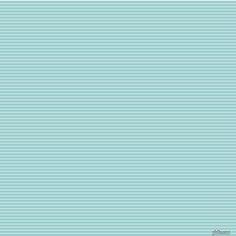 horizontal lines stripes, 1 pixel line width, 2 pixel line spacing, Teal and White horizontal lines and stripes seamless tileable