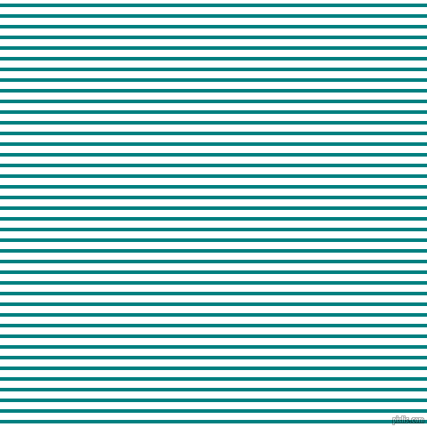 horizontal lines stripes, 4 pixel line width, 8 pixel line spacing, Teal and White horizontal lines and stripes seamless tileable
