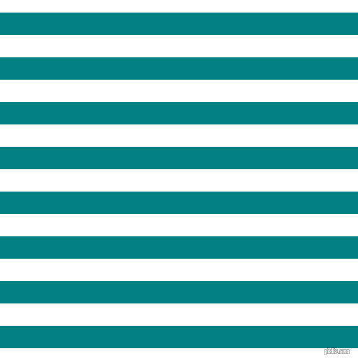 horizontal lines stripes, 32 pixel line width, 32 pixel line spacing, Teal and White horizontal lines and stripes seamless tileable