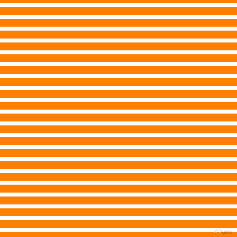 horizontal lines stripes, 8 pixel line width, 16 pixel line spacing, White and Dark Orange horizontal lines and stripes seamless tileable