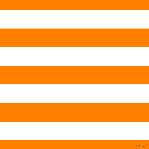 horizontal lines stripes, 64 pixel line width, 64 pixel line spacing, White and Dark Orange horizontal lines and stripes seamless tileable