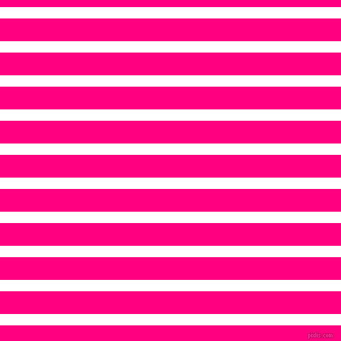 horizontal lines stripes, 16 pixel line width, 32 pixel line spacing, White and Deep Pink horizontal lines and stripes seamless tileable